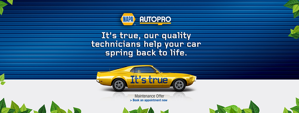 NAPA AUTOPRO Advertisement | A Plus Automotive